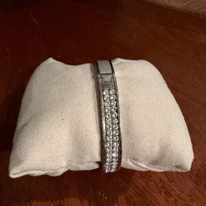 Swarovski Intervals Silver Crystal Bracelet